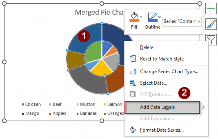 Excel Multiple Pie Charts One Legend 2024 Multiplication Chart Printable