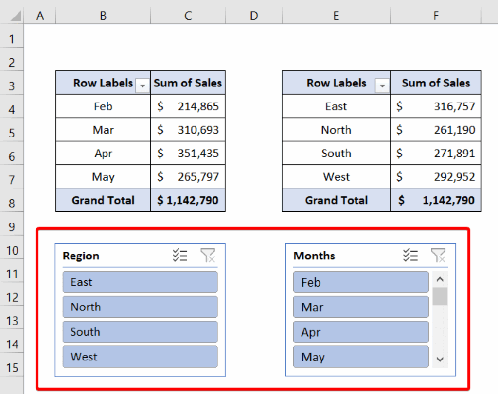 Excel Slicer Multiple Pivot Charts 2024 Multiplication Chart Printable