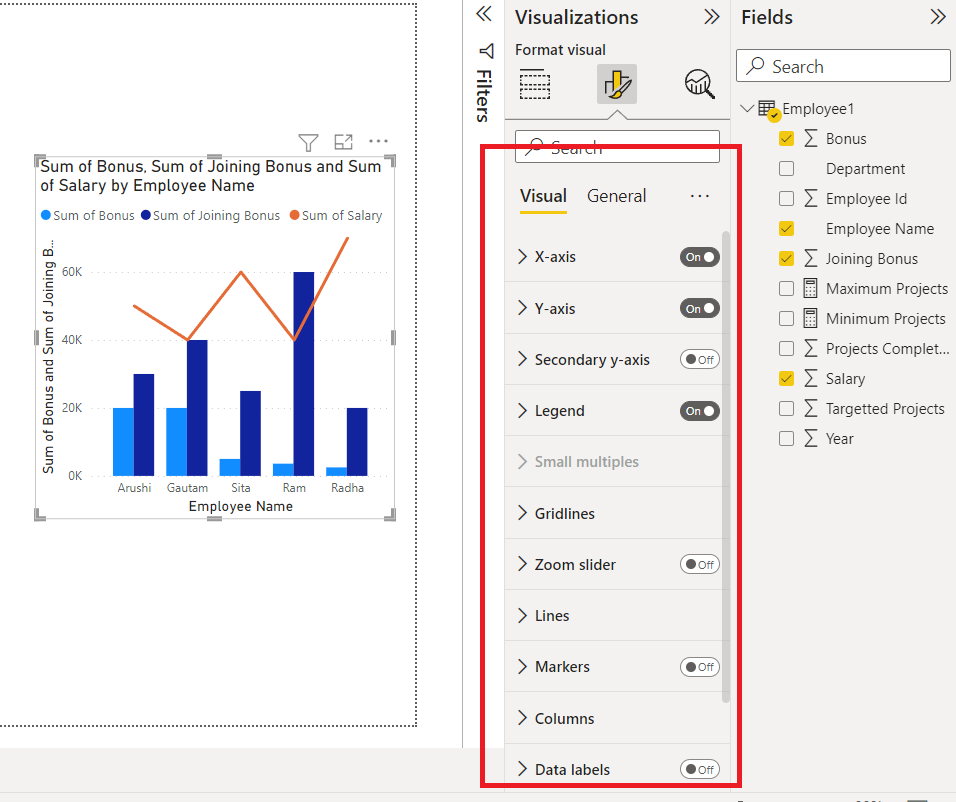 How To Create Clustered Column Chart In Power Bi Eroppa