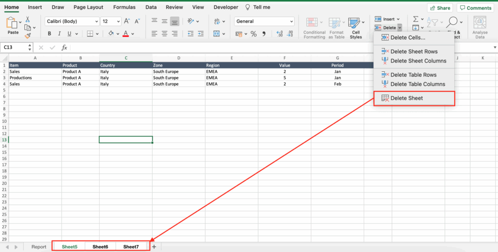 How To Delete Multiple Sheets In Excel SpreadCheaters