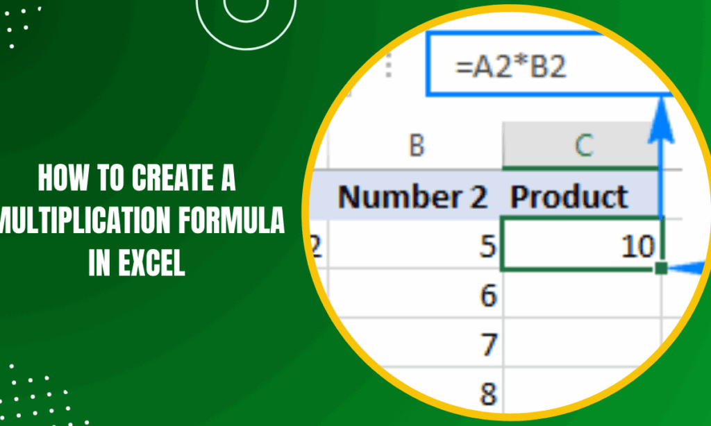 Mastering Excel How To Create A Multiplication Formula In Excel Earn 