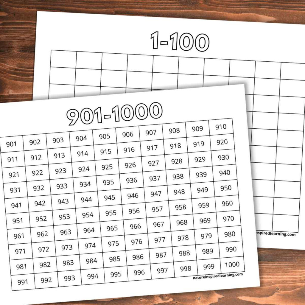 Multiplication Chart 1 1000 Worksheets Infoupdate