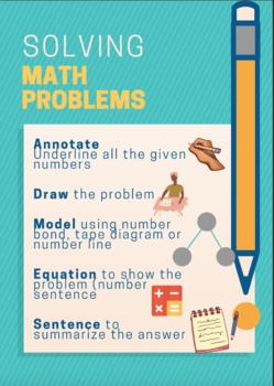 Solving Word Problem Chart By Ms ML TPT