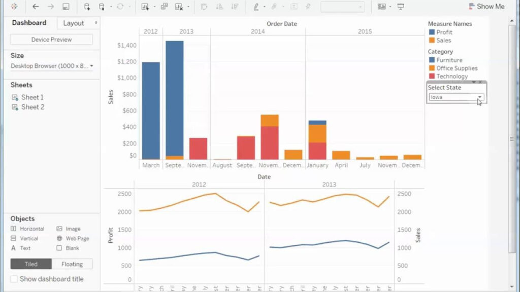 Tableau Multiple Charts In One Worksheet A Visual Reference Of Charts 